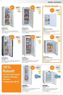 Fust aktionen ab 01.05.2026 gültig | Seite: 31 | Produkte: Gefrierschrank, Bosch, Liebherr