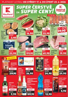 Náhled letáku Kaufland leták - Kolín od 17.06.2026