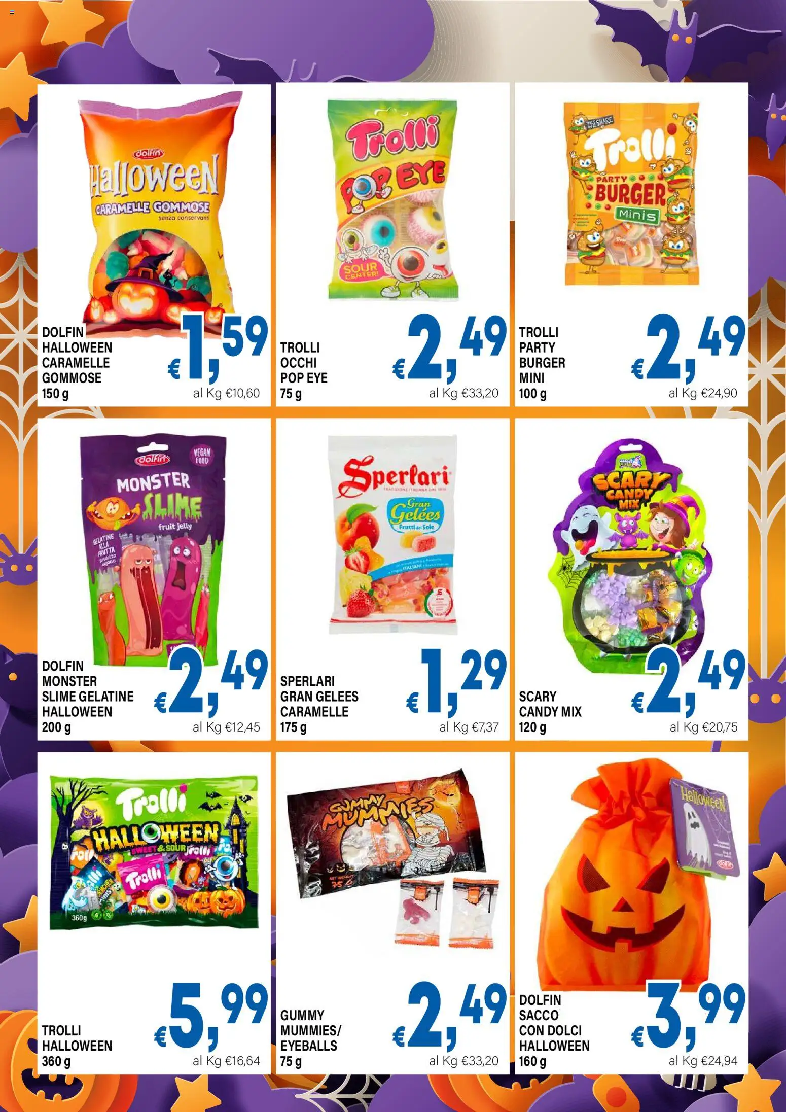 Volantino DEM del 01/10/2026 | Pagina: 2 | Prodotti: Vegan, Caramelle, Frutta, Dolci