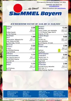 Simmel Bayern ab 15.06.2026 gültig | Seite: 10 | Produkte: Weißbier, McCain, Mars, Radio