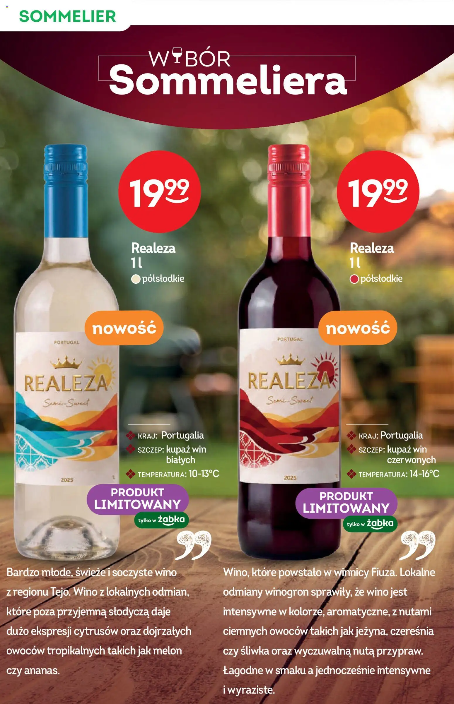 Żabka gazetka - Katalog win od 22.07.2026 | Strona: 8 | Produkty: Melon, Wino