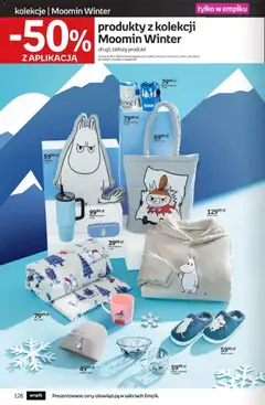 Pogląd oferty "Empik Black Weeks" - ważna od 28.10.2026 | Strona: 128 | Produkty: Torba, Poduszka, Kubek termiczny