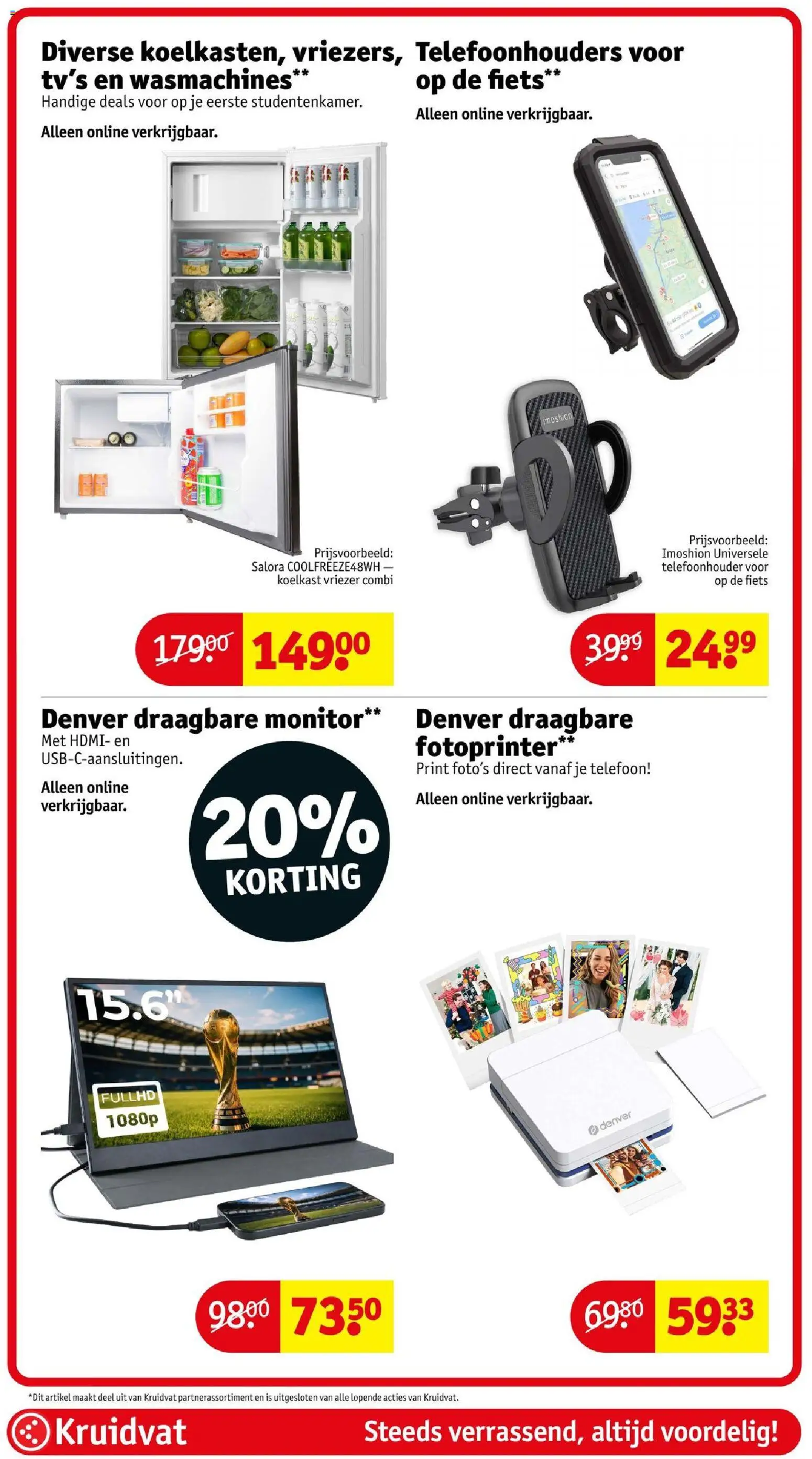 {H1} | Pagina: 115 | Producten: Telefoon, Monitor, Koelkast, Vriezer