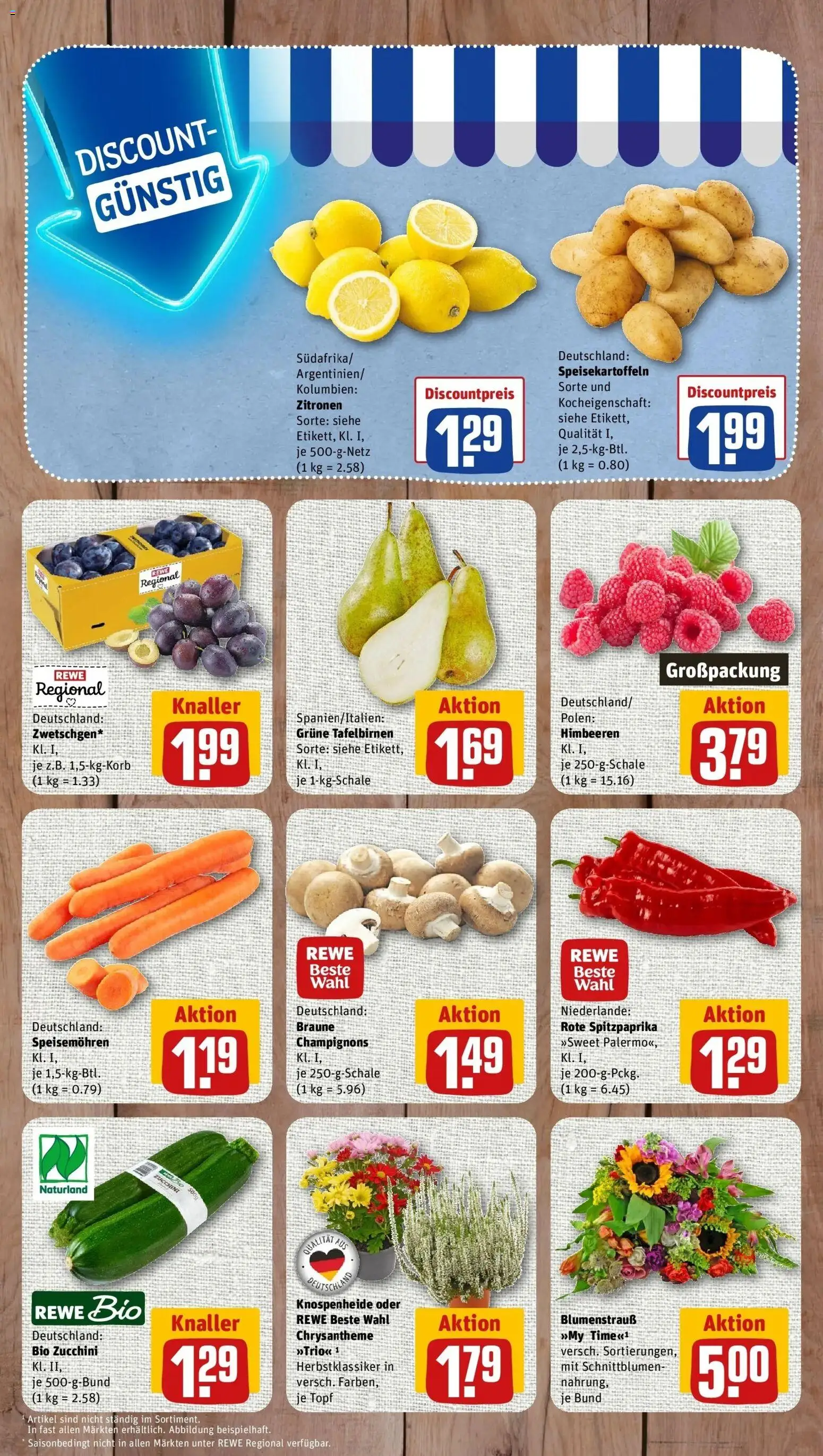 REWE Prospekt ab 17.08.2026 zum Blättern » Angebote | Seite: 3
