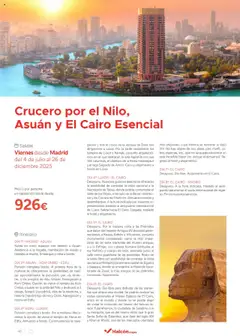 Vista previa Halcón Viajes Egipto válido desde el 01.07.2025 | Página: 46 | Productos: Té, Navegación