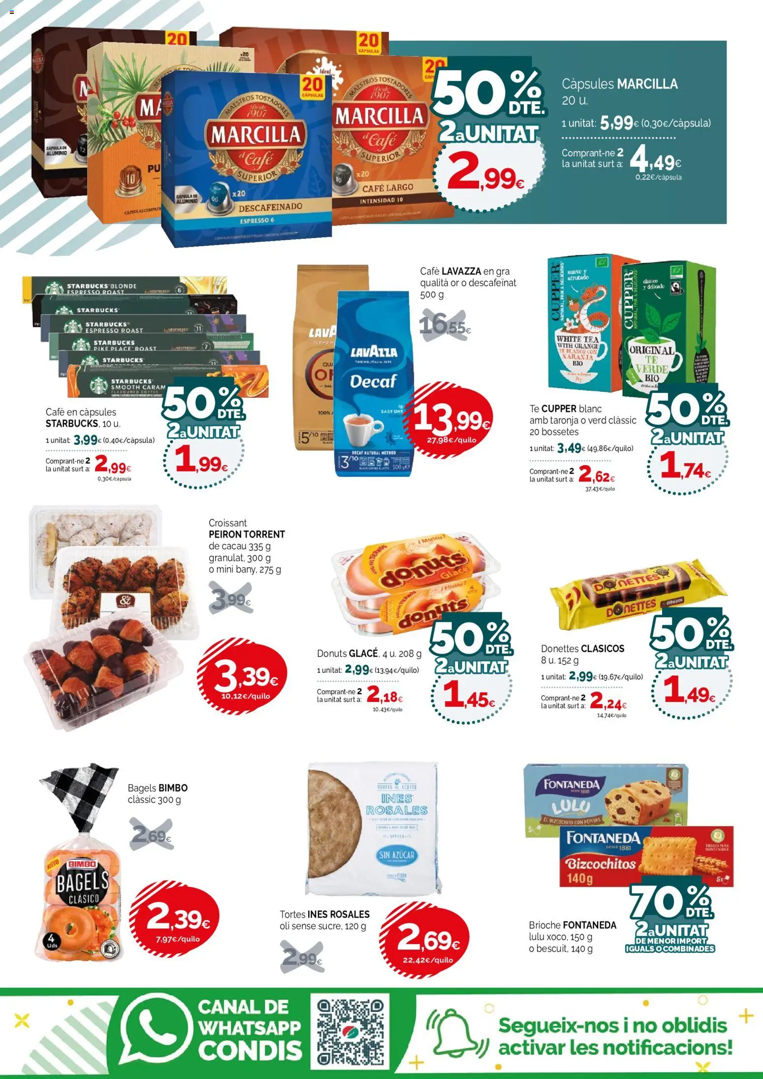 Condis folleto │ válido desde el 16/09/2026 | Página: 12 | Productos: Cápsulas, Aceite, Croissant, Té