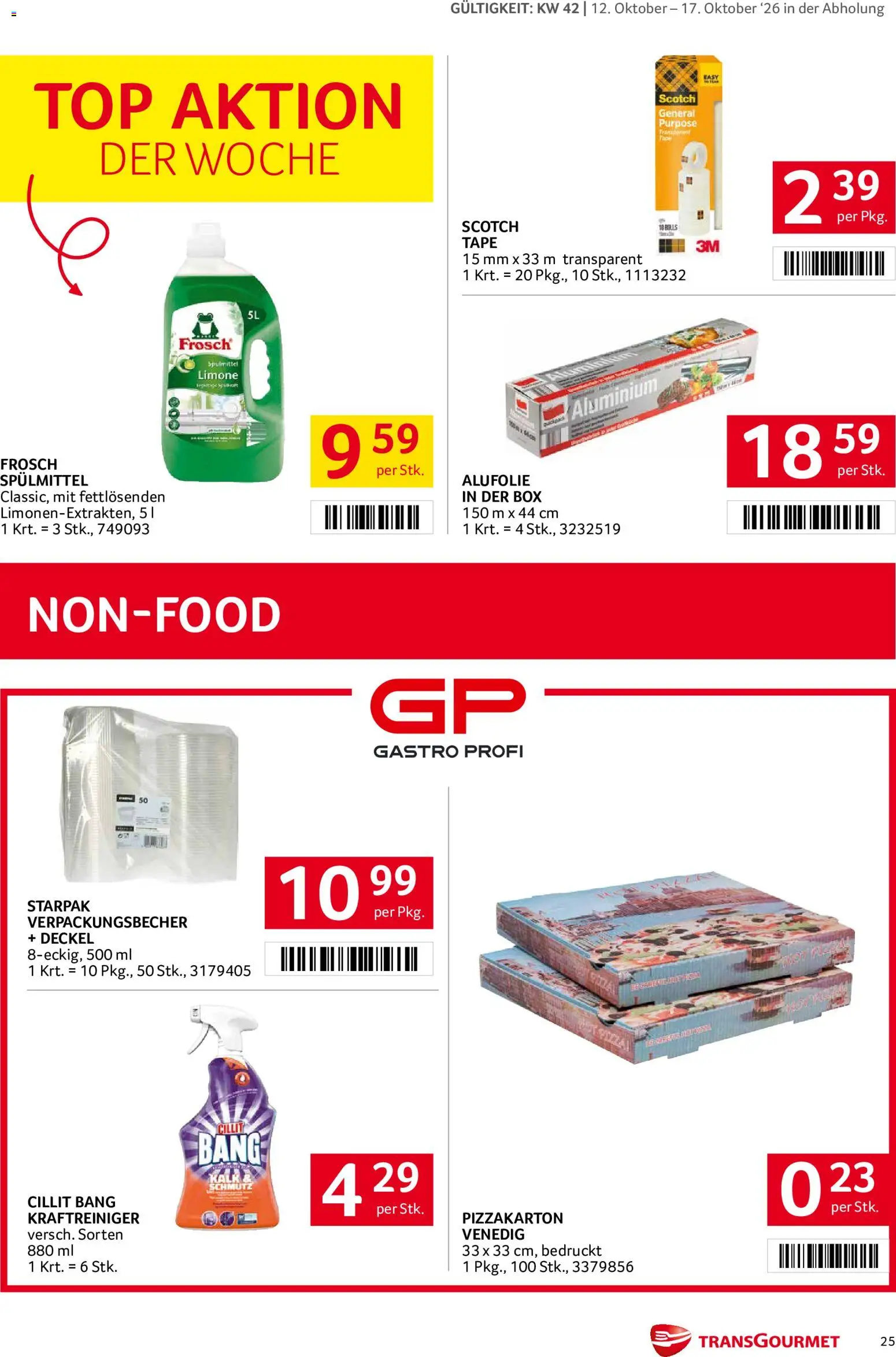 Transgourmet Broschüre gültig ab 11.10.2026 | Seite: 24 | Produkte: Box