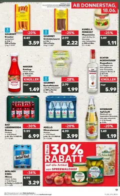 KUNELLA FEINKOST Mayonnaise, ideal als Dip, für Dressings oder Sandwiches je 250-ml-Glas (1 l = 4.44) ab 15.06.2026 gültig | Seite: 2 | Produkte: Berliner, Mayonnaise, Kraut, Ketchup