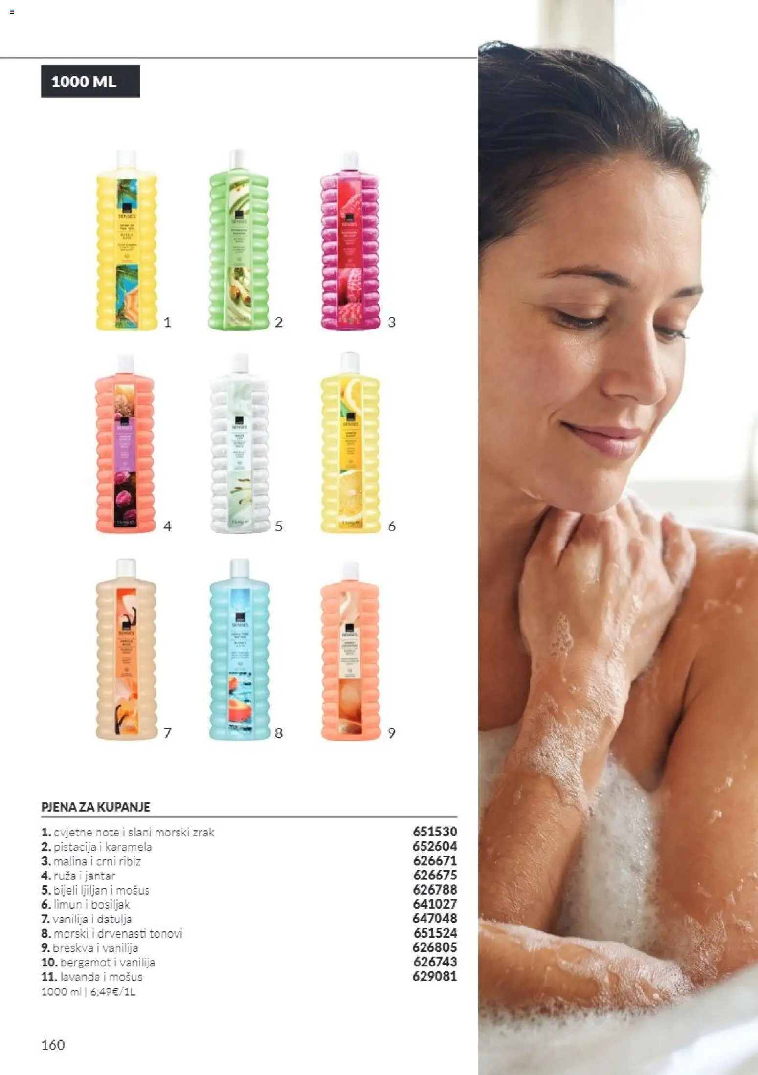 Avon katalog | vrijedi od 01.11.2026 | Stranica: 160 | Proizvodi: Limun, Breskva, Datulja, Ruza