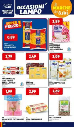 Anteprima del volantino Aldi volantino valido a partire dal 19/10/2026 | Pagina: 14 | Prodotti: Prosciutto Cotto, Frutta, Yogurt magro, Terra