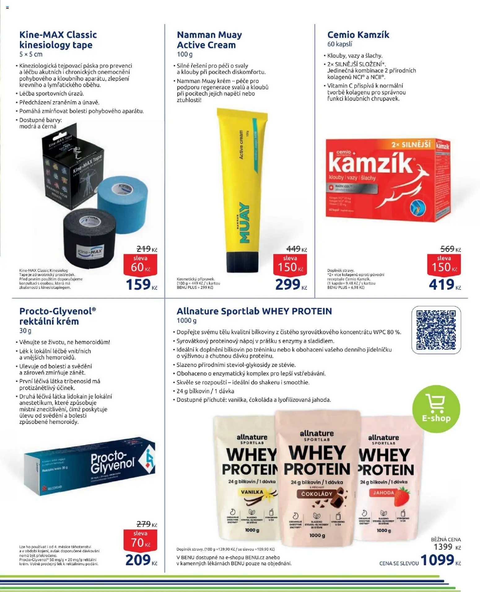Benu - Leták od 01.04.2026 | Strana: 7 | Produkty: Kapsle, Krém, Barvy, Protein