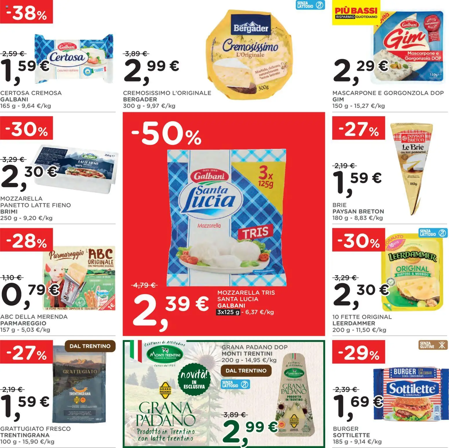 Volantino Poli del 06.05.2026 | Pagina: 11 | Prodotti: Cd, Mozzarella, Latte, Parmigiano
