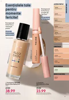 Ofertele Oriflame valabile de la 27.05.2026 | Pagină: 11 | Produse: Fond de ten, Concealer
