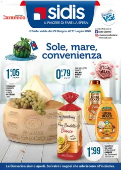 Anteprima del volantino Sidis volantino valido a partire dal 29/06/2026