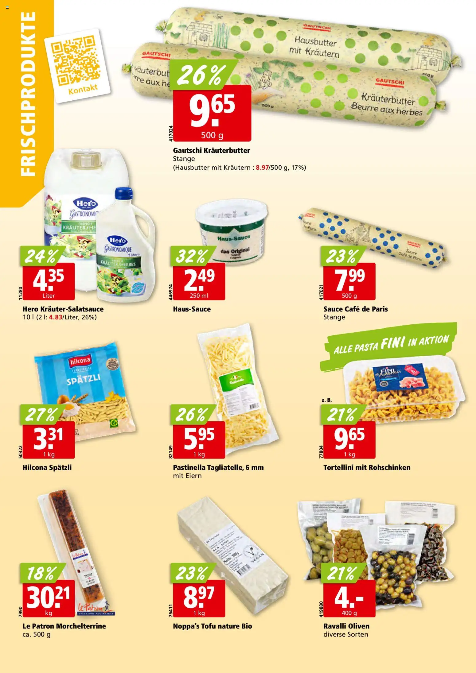Aligro aktionen – gültig ab 25.05.2026 | Seite: 12 | Produkte: Kräuterbutter, Pasta