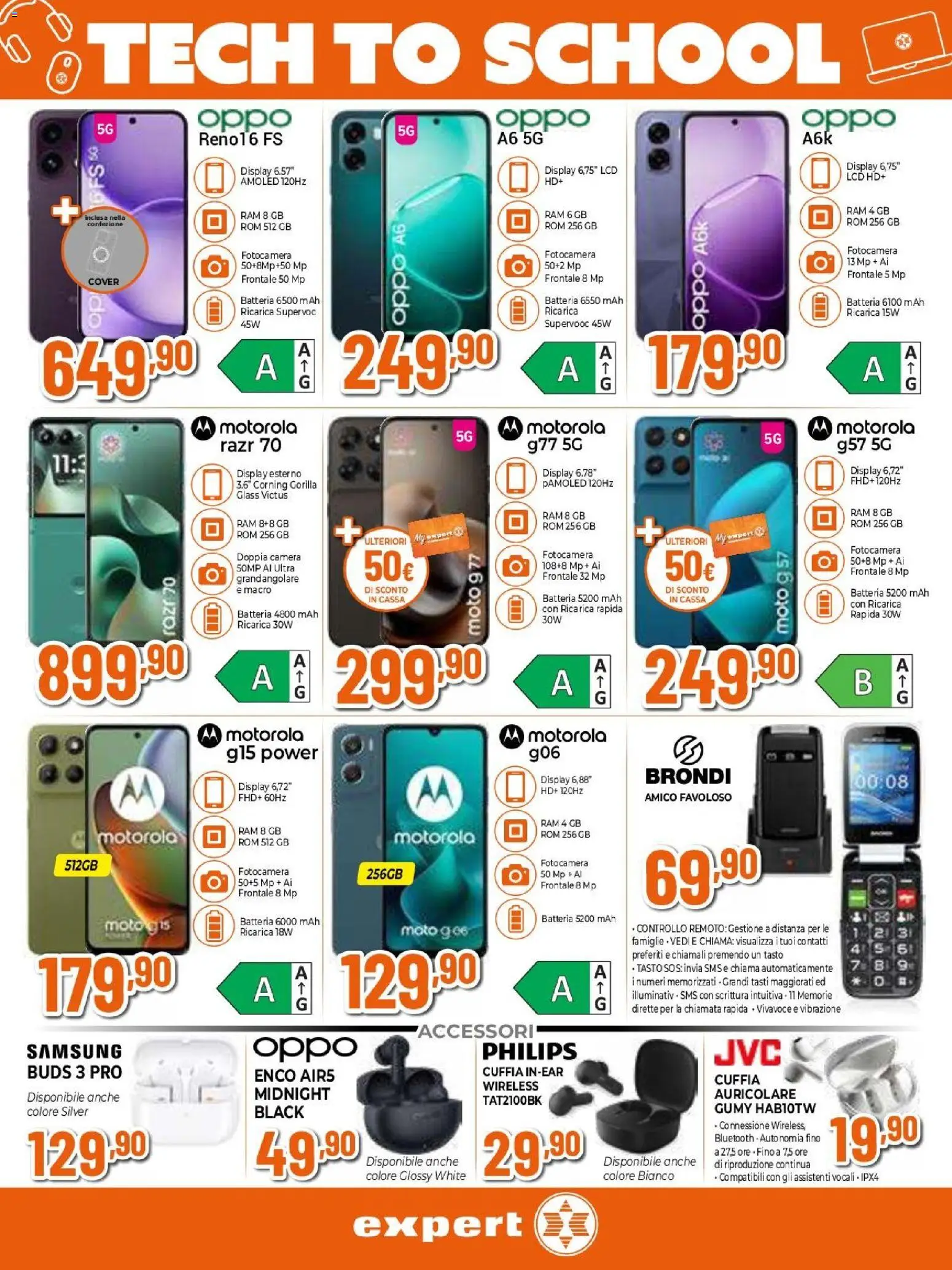 Volantino Expert del 20/08/2026 | Pagina: 9 | Prodotti: Fotocamera, Batteria, Samsung