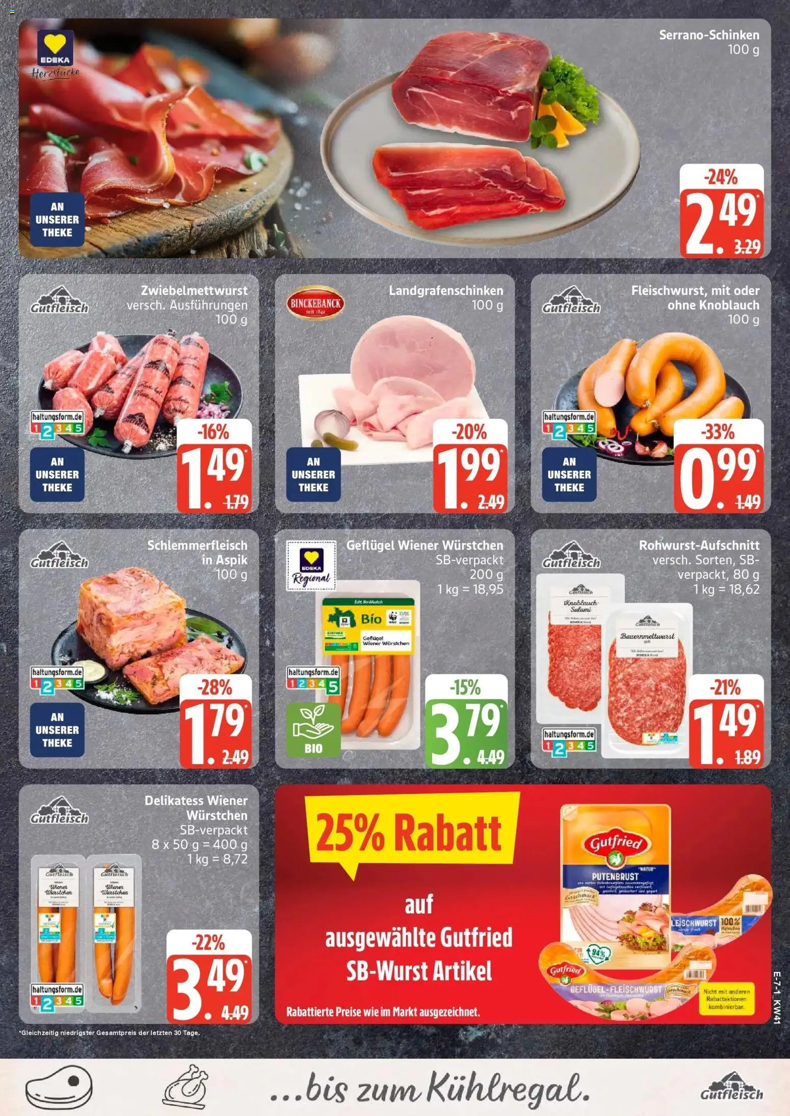 Edeka Prospekt Hemmoor (ab 05.10.2026) » Angebote Online | Seite: 8 | Produkte: Putenbrust, Wiener wurstchen, Theke, Knoblauch