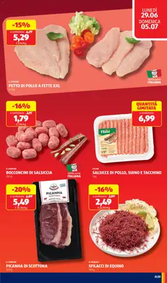 Anteprima del volantino BOCCONCINI DI SALSICCIA, Bocconcini di salsiccia valido a partire dal 29/06/2026 | Pagina: 11