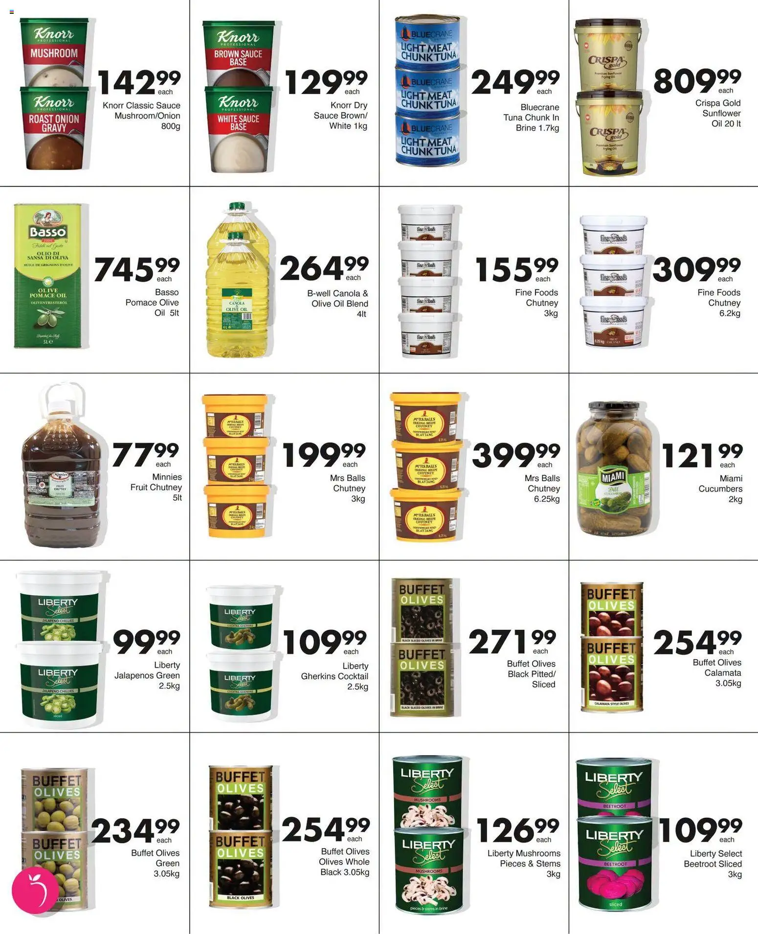 New Save catalogue – valid from 08/07/2026 | Page: 11 | Products: Oil, Gravy, Fruit, Sauce