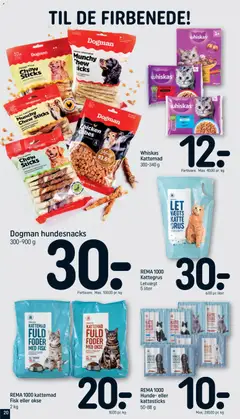 REMA 1000 kattemad Fisk eller okse 2 kg, KATTEMAD FULD FODER MED FISK gyldig fra 21.06.2026 | Side: 24 | Produkter: Fisk