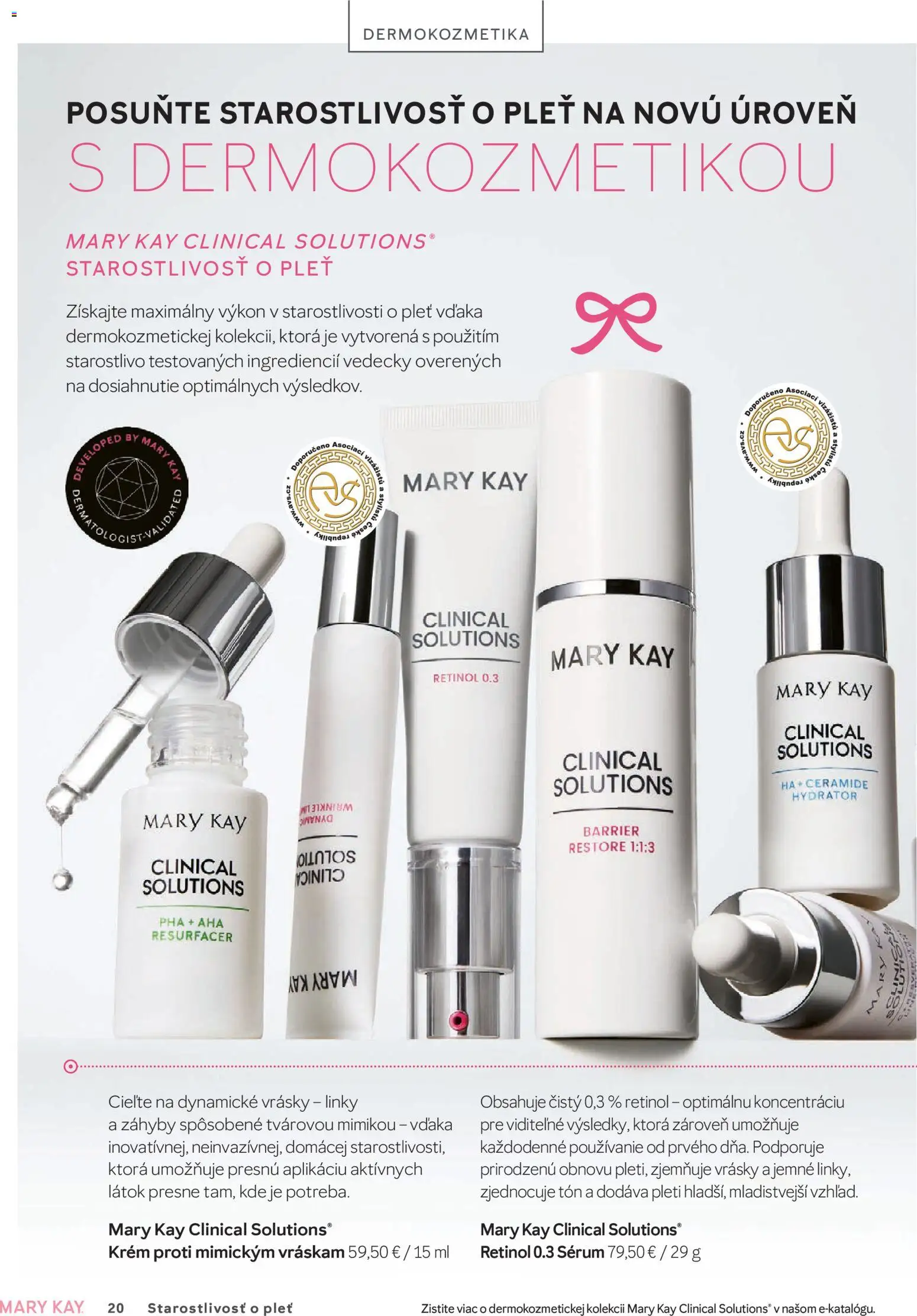 Nové Mary Kay akcie – leták je platný od 30.09.2026 | Strana: 20 | Produkty: Krém