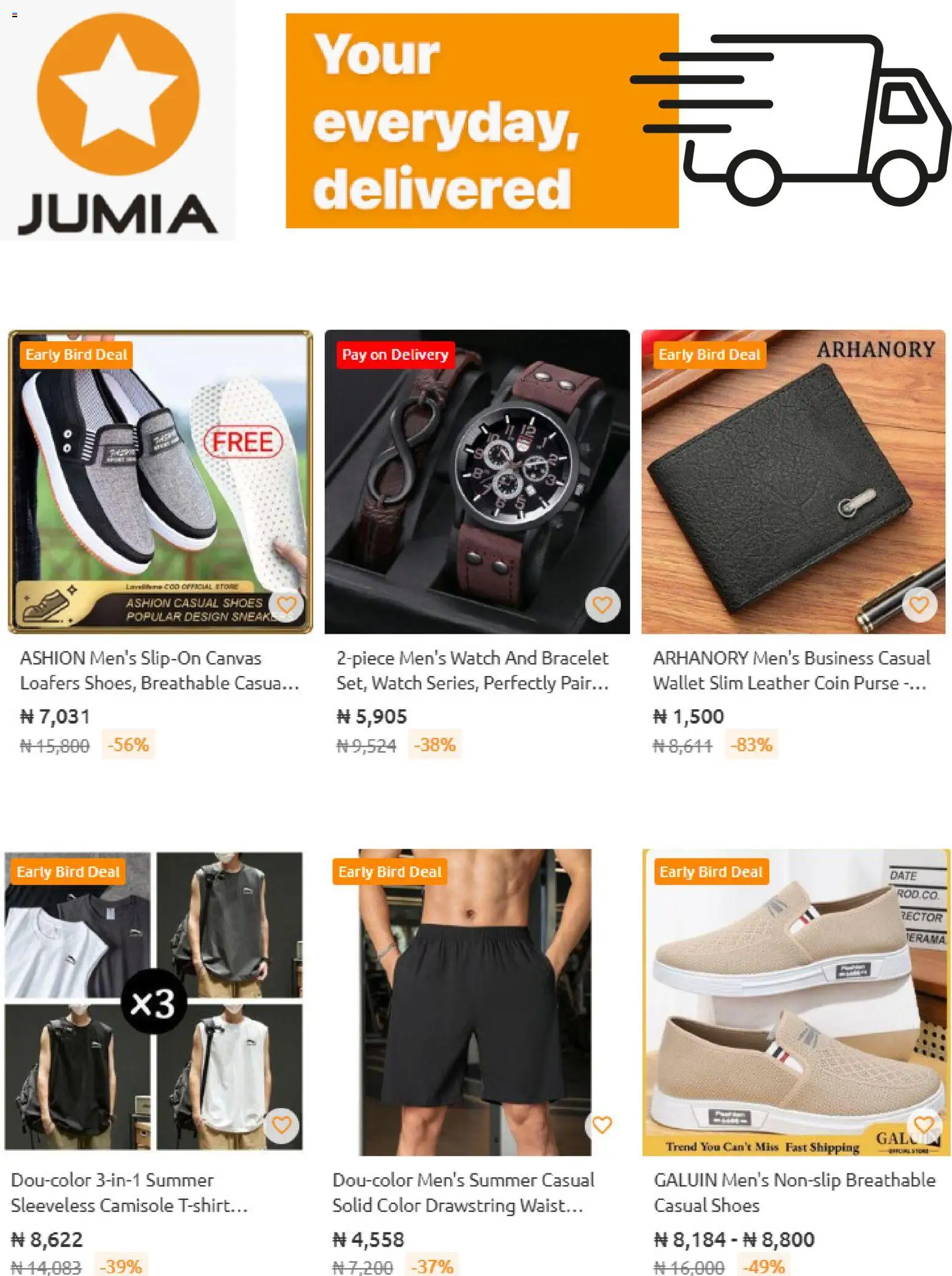 Jumia Catalogue valid from 23/10/2026 | Page: 3 | Products: Wallet, Watch, Date