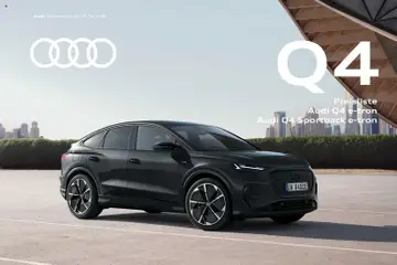 Audi Q4 e-tron / Q4 Sportback e-tron ab 01.10.2025 gültig