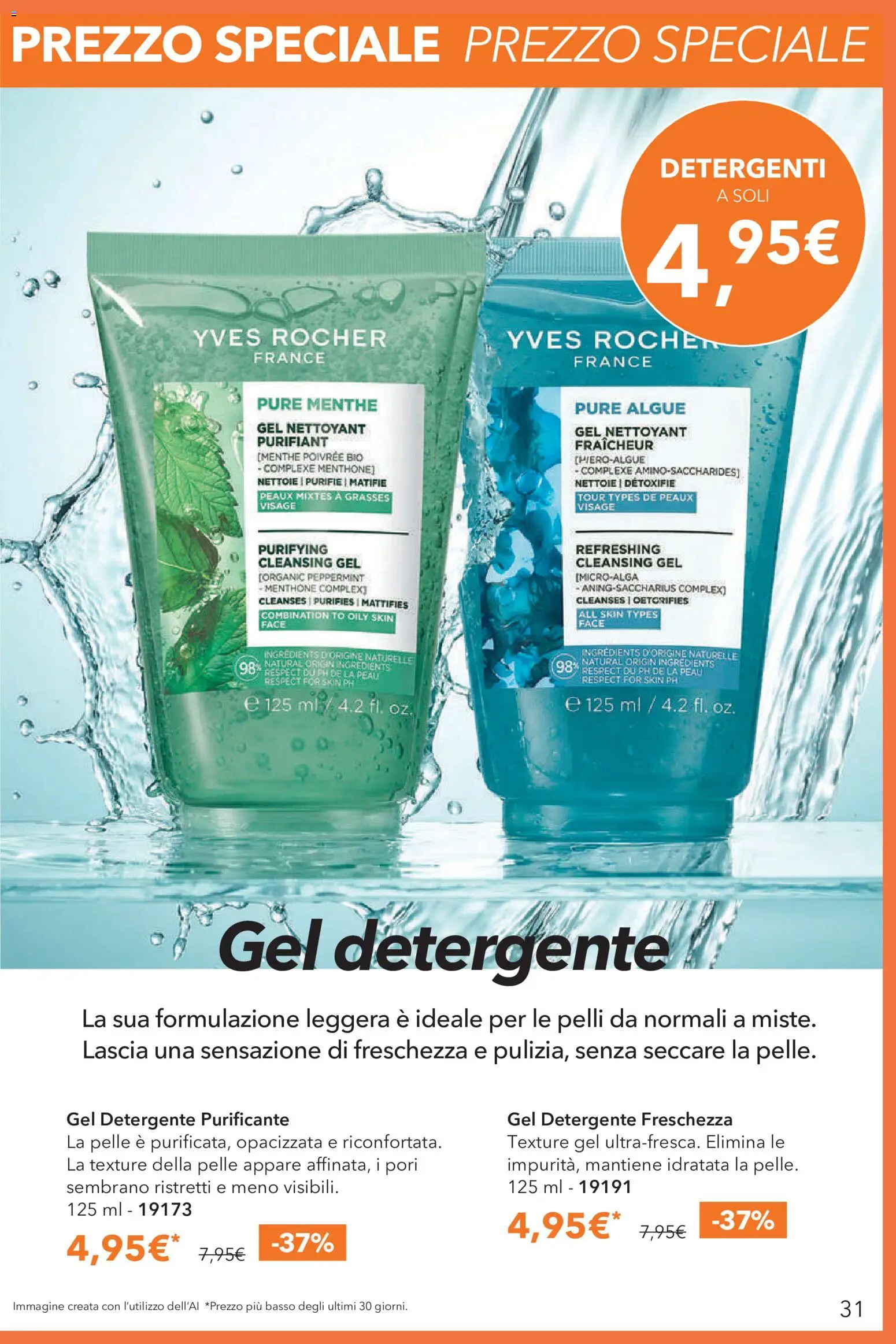 Volantino Yves Rocher del 04.06.2026 | Pagina: 31 | Prodotti: Detergente