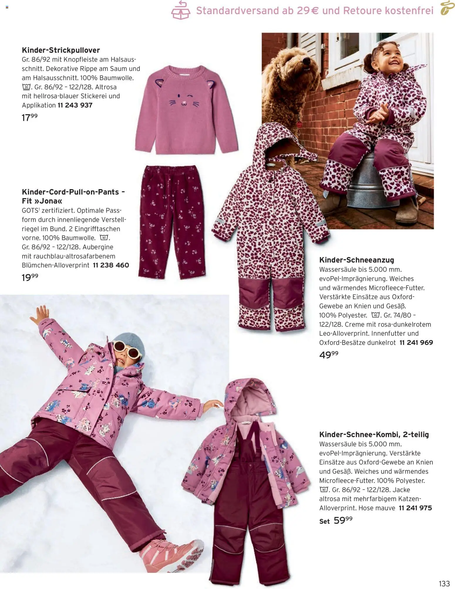 Angebote Tchibo – gültig ab 08.10.2026 | Seite: 133 | Produkte: Creme, Aubergine, Jacke, Hose