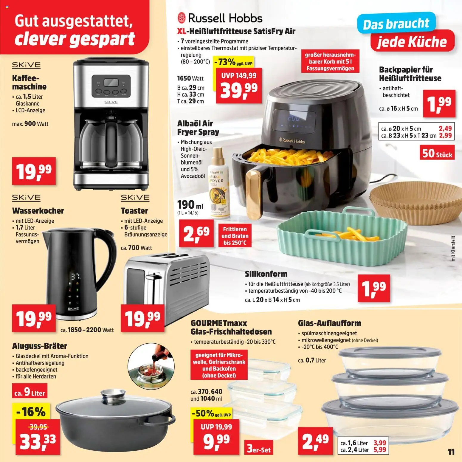 Thomas Philipps Prospekt – gültig ab 02.11.2026 | Seite: 19 | Produkte: Gefrierschrank, Küche, Backofen, Heißluftfritteuse