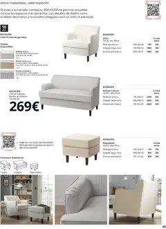 Vista previa Catálogo IKEA Sofás válido desde el 07.05.2026 | Página: 45 | Productos: Reposapiés, Té, Funda, Sofá
