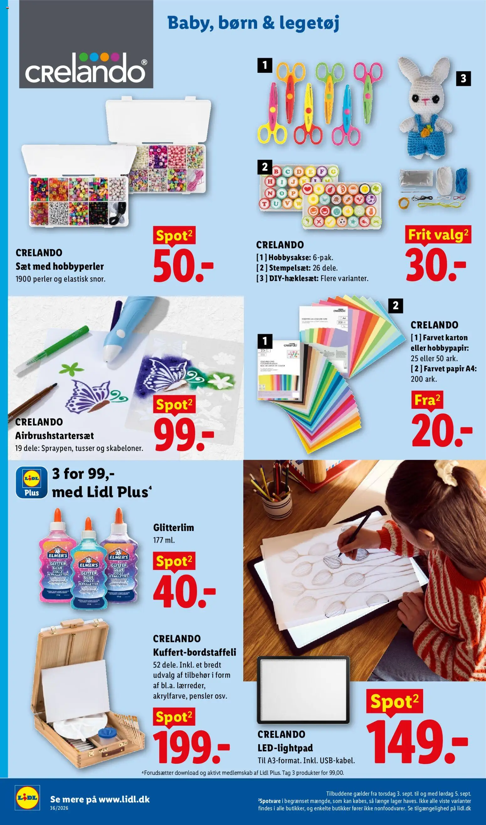 Lidl tilbudsavis – gyldig fra 30/08/2026 | Side: 28 | Produkter: Søm, Pensler