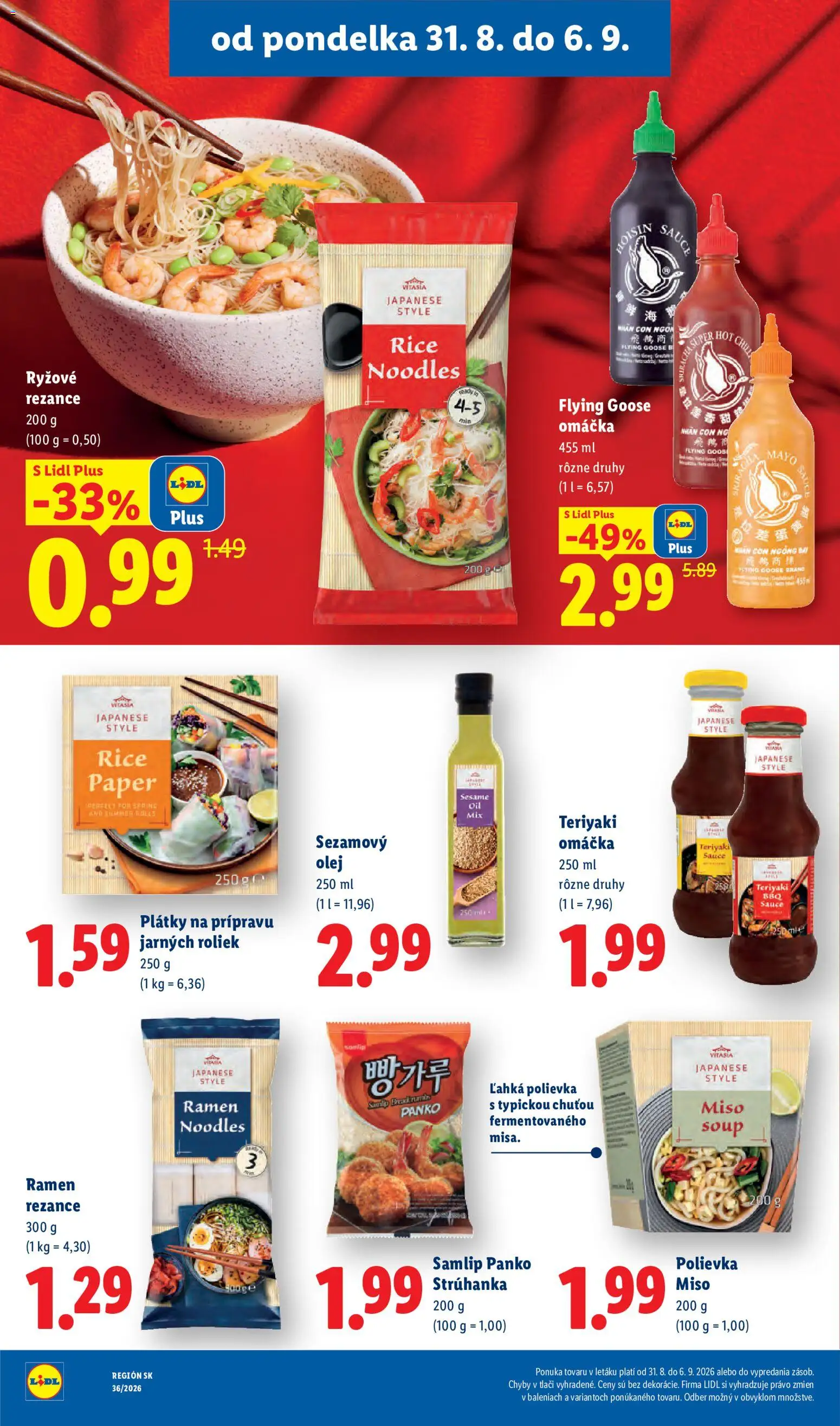 Nové Lidl akcie – leták je platný od 31.08.2026 | Strana: 44