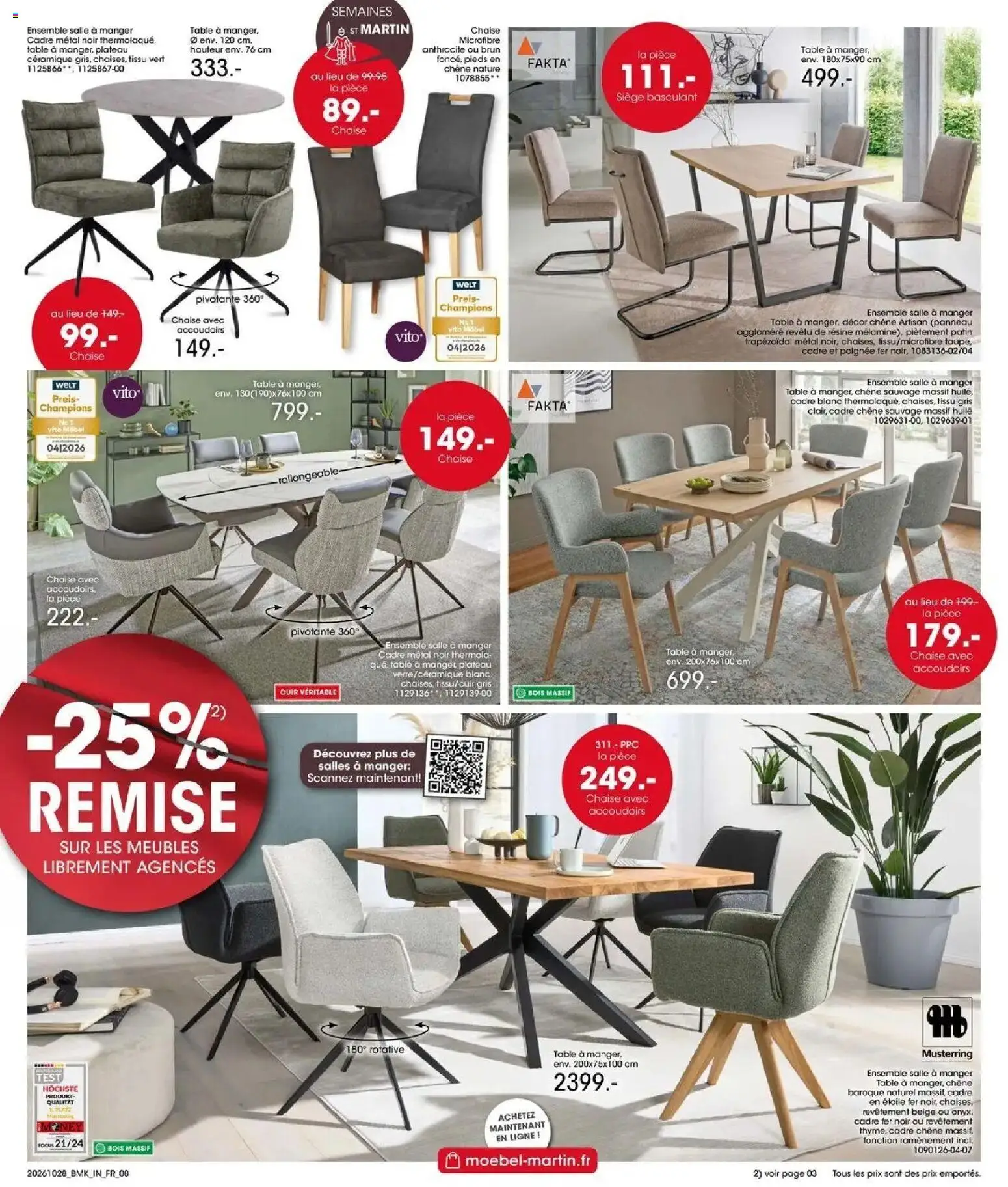 {H1} | Page: 8 | Produits: Plateau, Chaise, Huile, Cadre