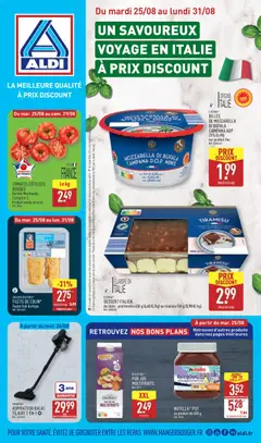 Aldi - Prévisualisation de Aldi catalogue valide à partir de 25/08/2026