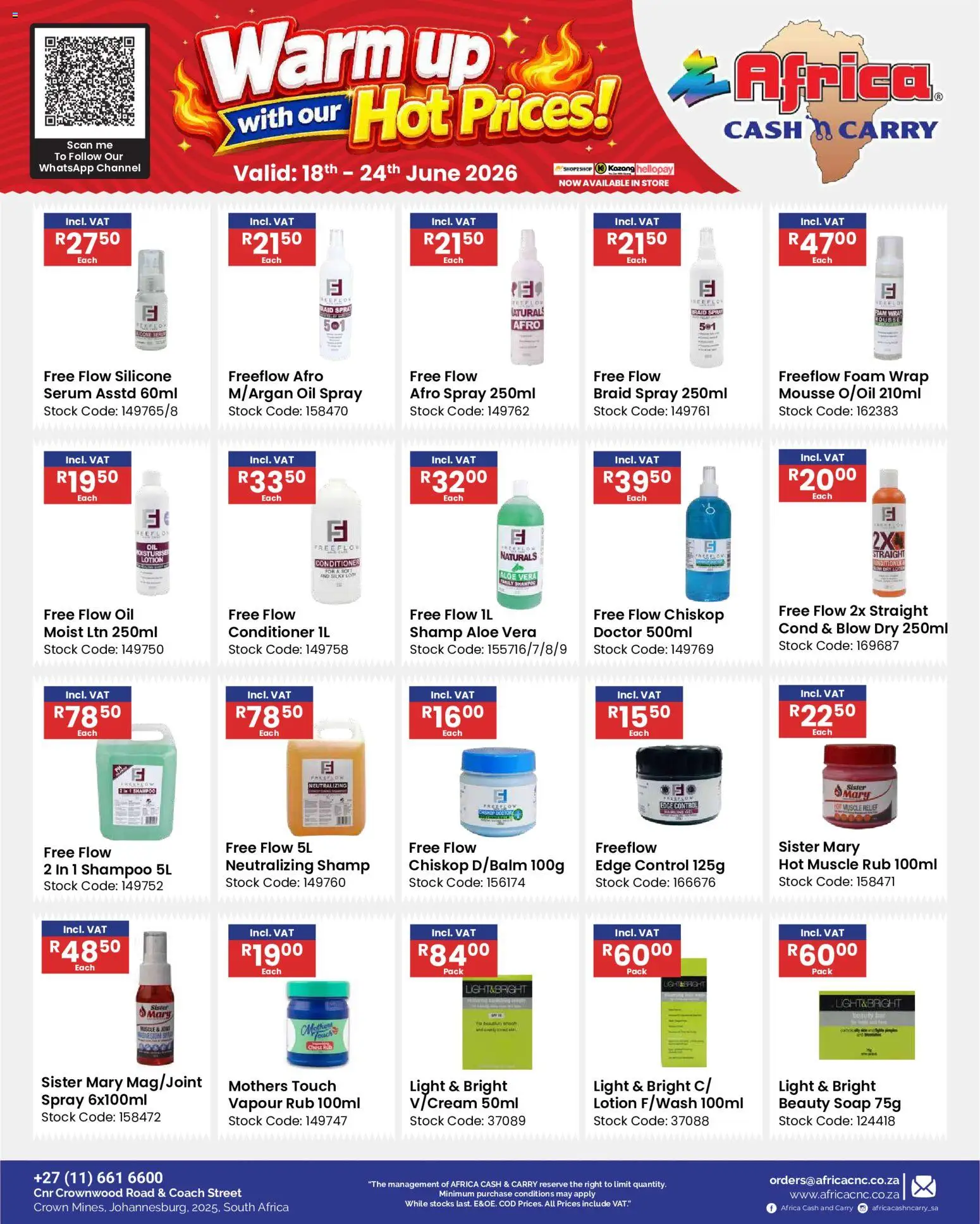 New Africa Cash & Carry catalogue – valid from 18.06.2026 | Page: 56