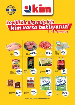01 Temmuz 2026 tarihinden itibaren geçerli olan Kim Market kataloğu önizlemesi