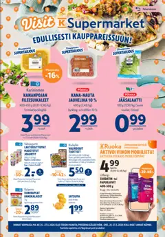K-Supermarket-mainoslehti voimassa 25.05.2026 alkaen
