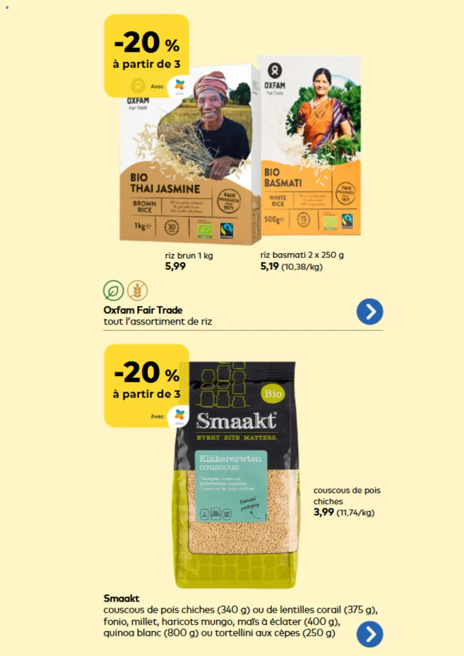 {H1} | Pagina: 9 | Producten: Kikkererwten, Maïs, Quinoa