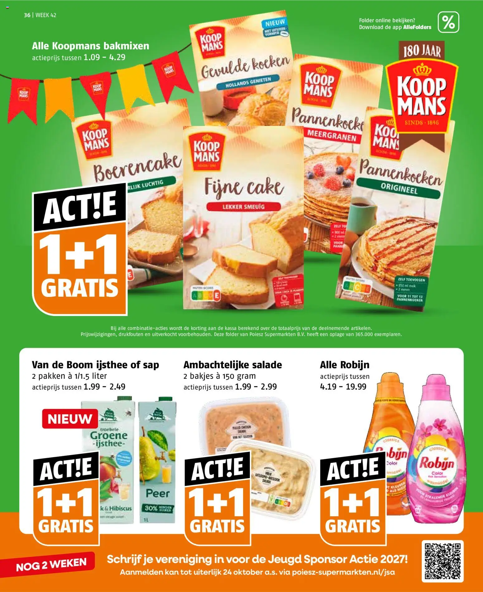 {H1} | Pagina: 36 | Producten: Groene ijsthee, Sap, Robijn, IJsthee