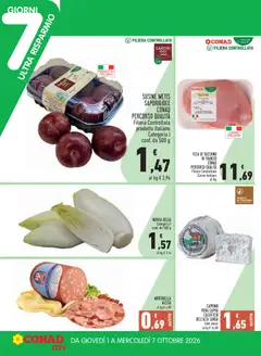 Anteprima del volantino INDIVIA BELGA, Categoria I conf. da 500 g valido a partire dal 24/09/2026 | Pagina: 18 | Prodotti: Tacchino, Mortadella, Carne, Susine