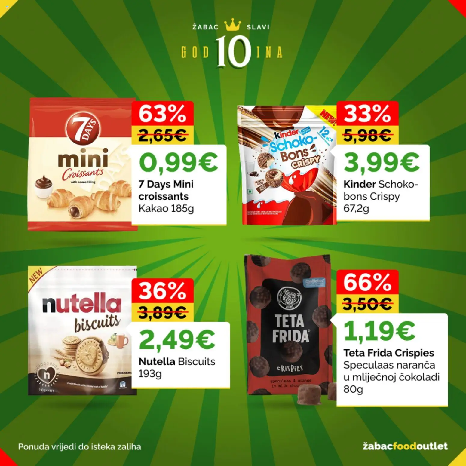 Žabac katalog | vrijedi od 01.06.2026 | Stranica: 24 | Proizvodi: Nutella, Kakao