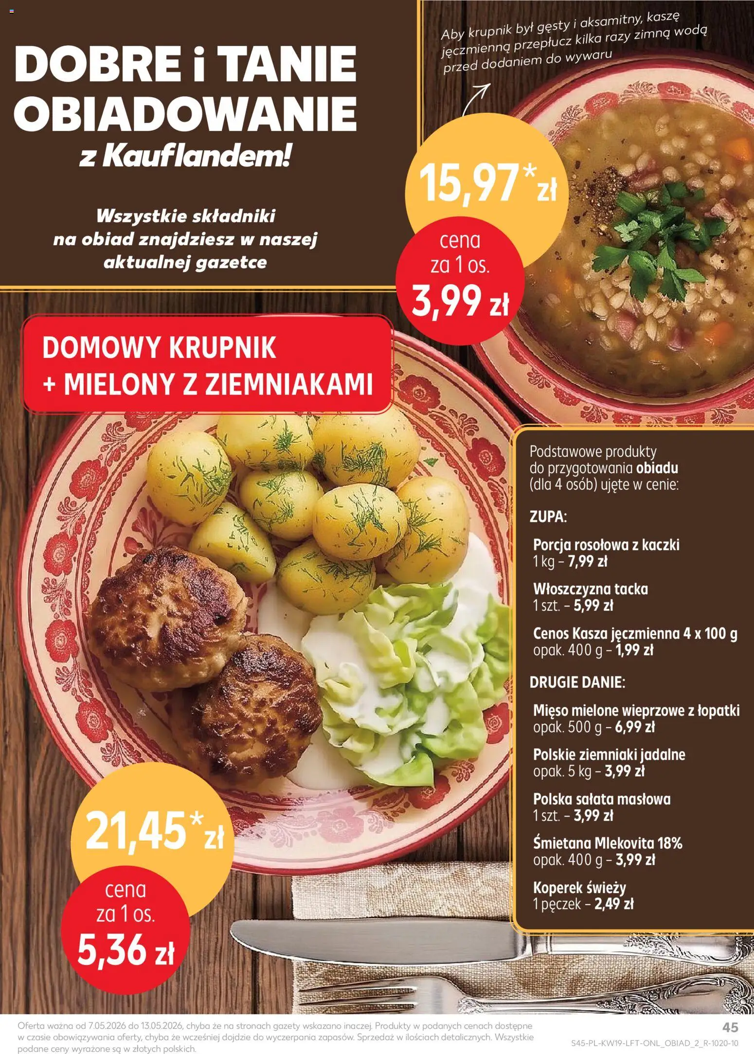 Kaufland Polsko leták od 07.05.2026 | Strana: 45