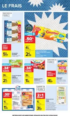 Carrefour - Prévisualisation de Carrefour Le mois des supporters valide à partir de 16.06.2026 | Page: 37 | Produits: Poivron, Fromage, Jambon, Carotte