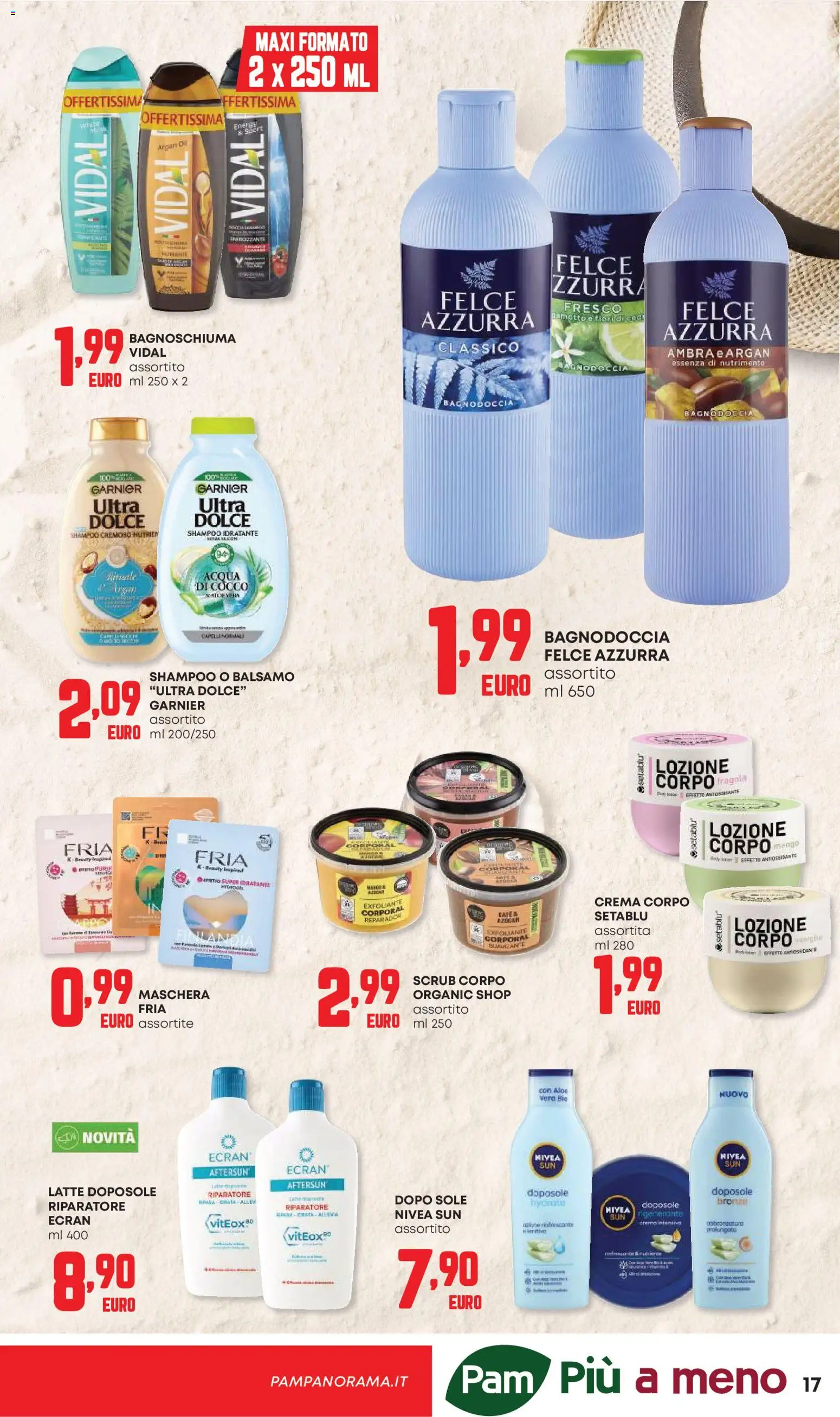 Volantino Panorama del 04.06.2026 | Pagina: 17 | Prodotti: Balsamo, Crema, Mango, Cocco