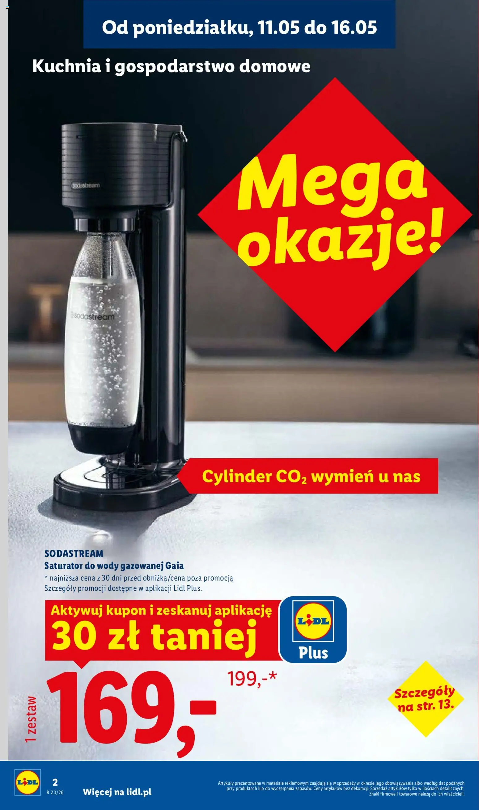 Lidl Polsko katalog od 11.05.2026 | Strana: 2 | Produkty: Sodastream