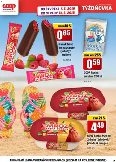 COOP Jednota leták platný od 07.05.2026 | Strana: 7