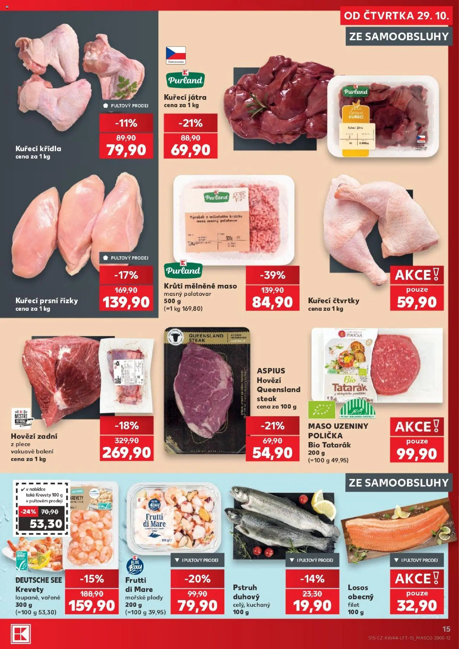 Kaufland leták - Chomutov od 29.10.2026 | Strana: 15