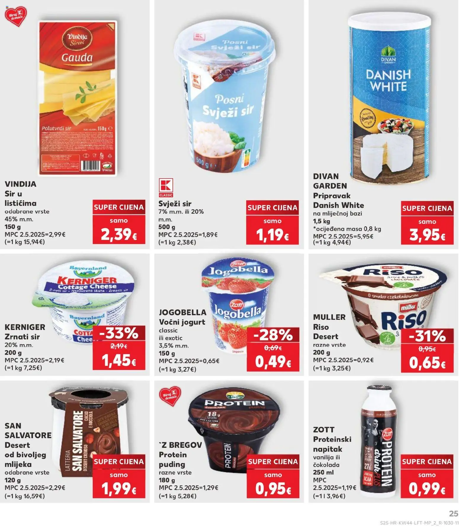 Kaufland HR akciós ujság - amely érvényes a következő dátumtól: 2026.10.28. | Oldal: 25