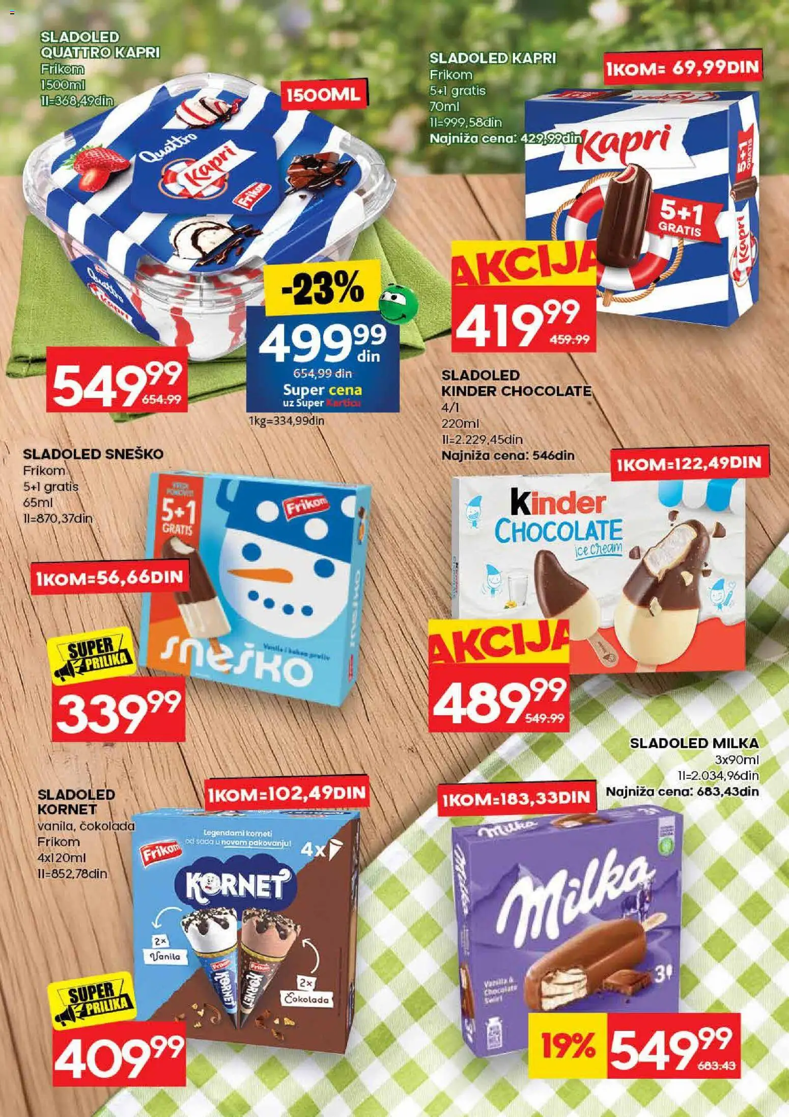 Roda katalog - važi od 09.07.2026 | Strana: 13 | Proizvode: Milka, Sladoled, Čokolada
